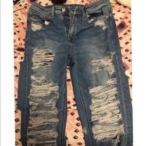 Ripped American Eagle Jeans